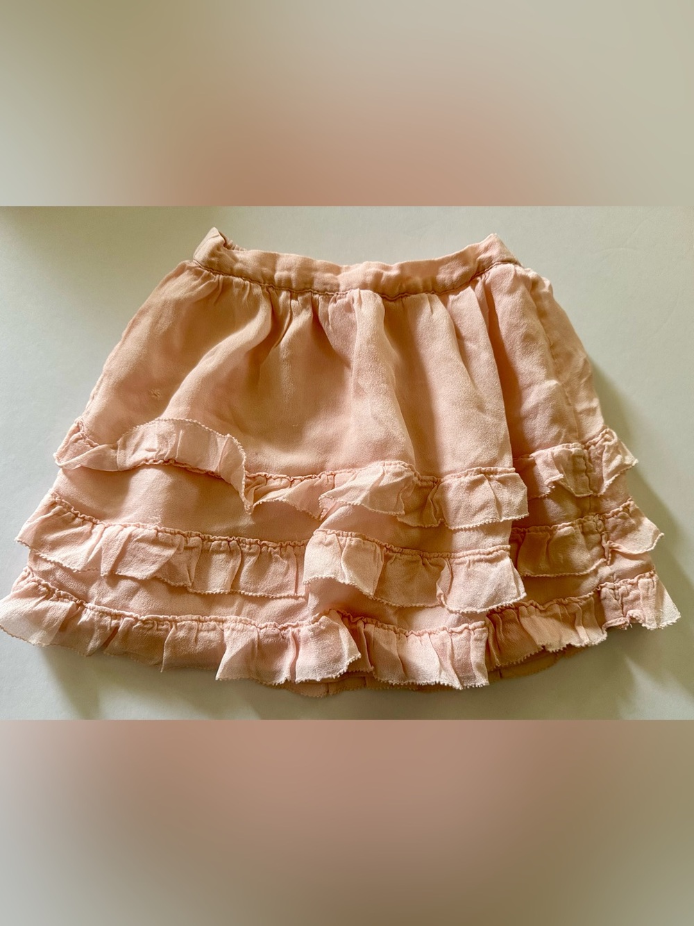 Girls 3/4 mini Boden pink tulle skirt